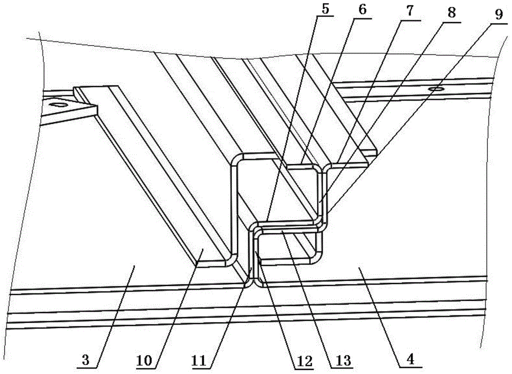 Smoke blocking system of fireproof door