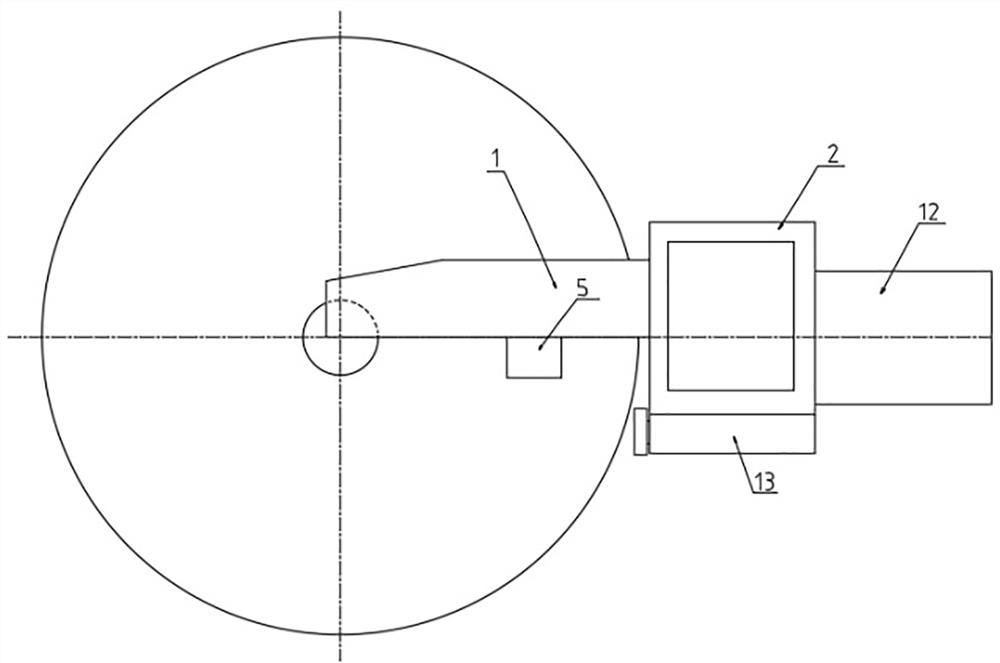 Numerical control one-column composite vertical lathe