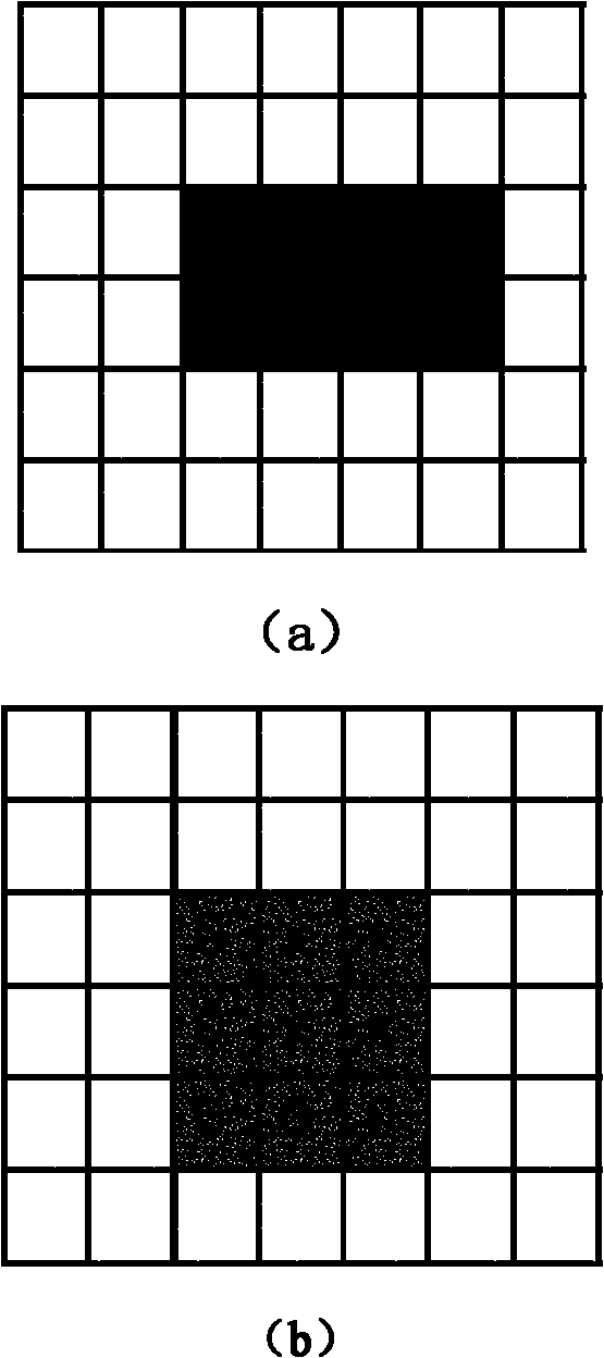 Data storage method for sparse matrix and method for realizing SpMV based on same