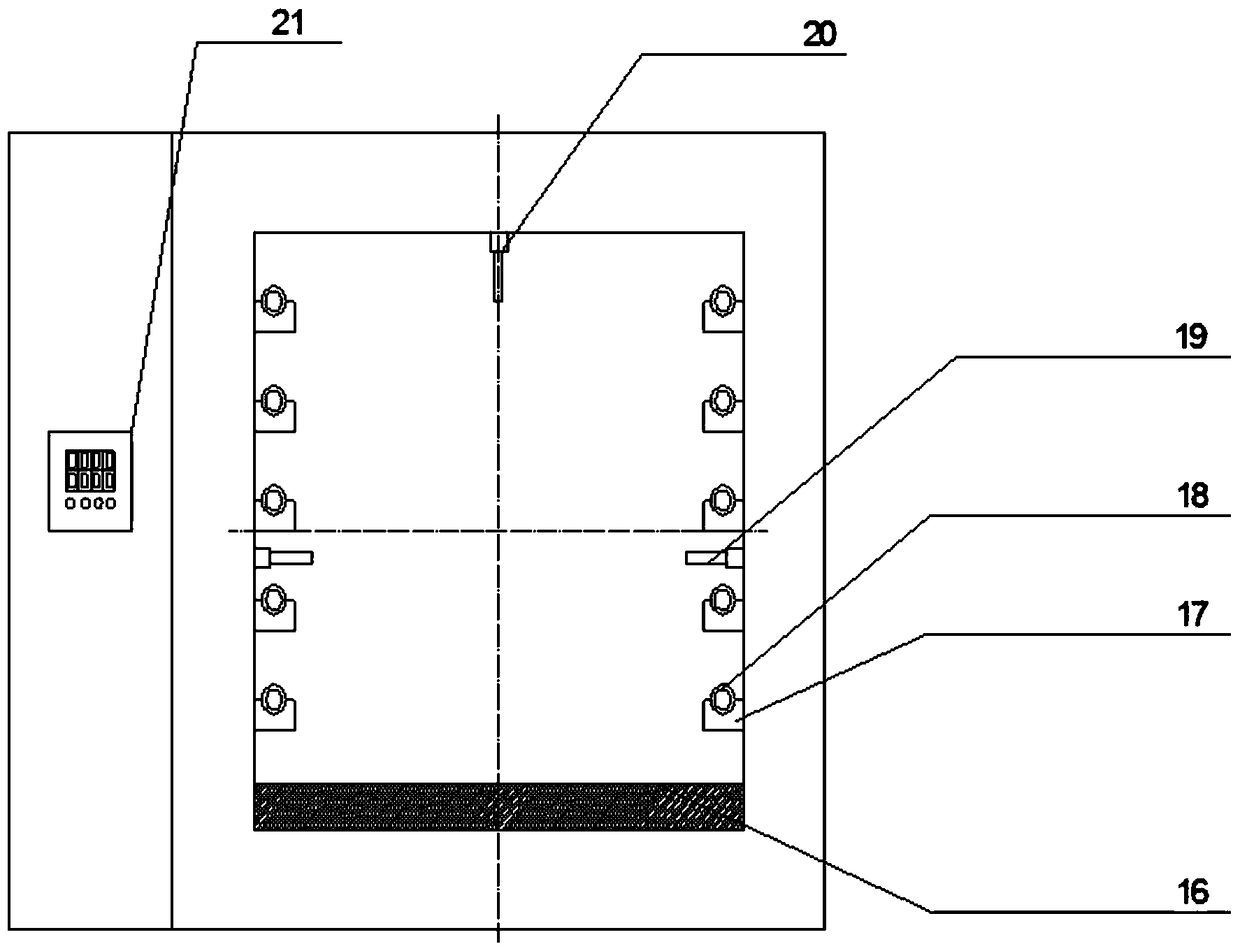 A temperature-controllable electric field-induced platform