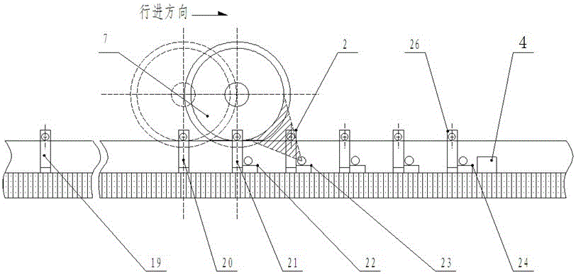 System for detecting online state of high speed passenger train wheel sets