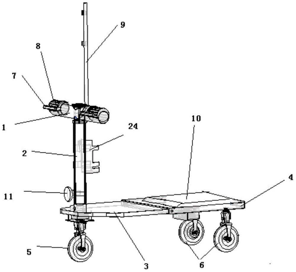 Multifunctional electric portable vehicle