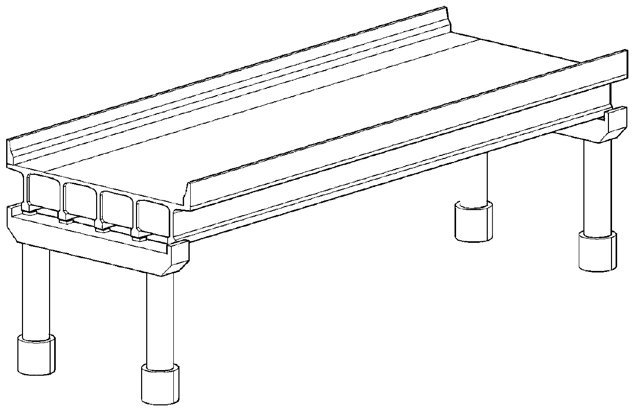 Bridge pier anti-collision protective cylinder with low rigidity and high energy consumption