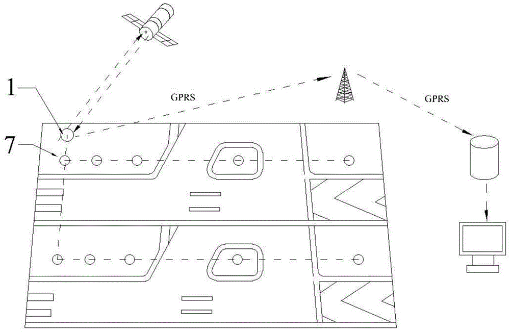 Remote and real-time ground surface settlement monitoring system based on connected vessel principle