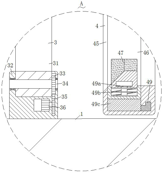 A steel pipe grinding robot