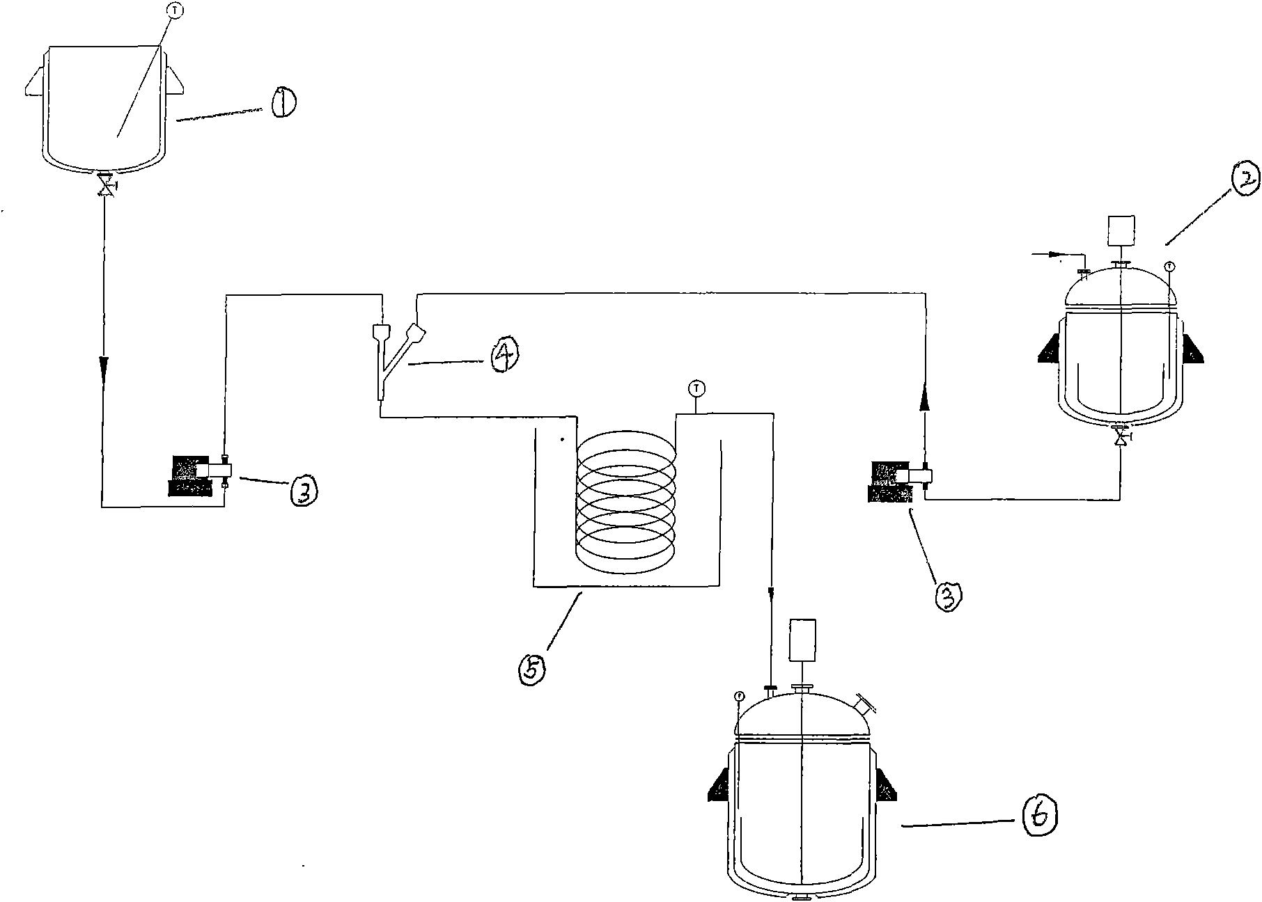 Device and process for continuously producing 2-ethyl anthracene quinone in channelization way