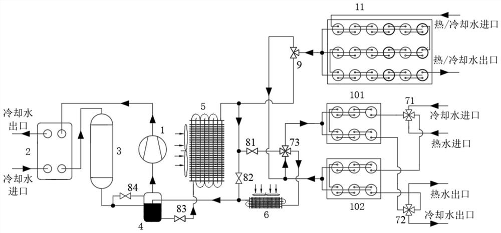 Low-temperature refrigeration and cold storage system capable of efficiently utilizing solar energy