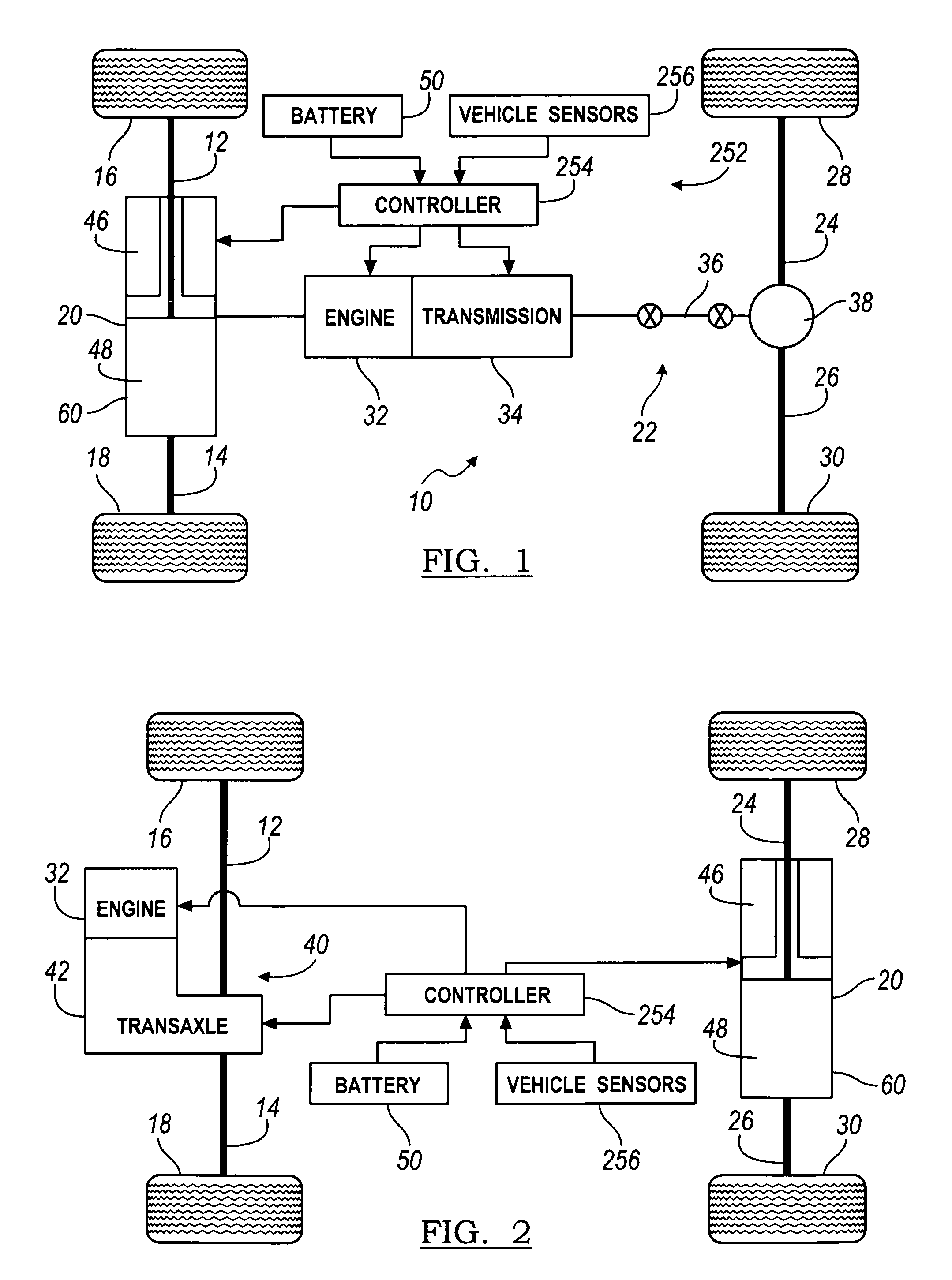 Speed reduction gear train with planetary differential for electric motor axle drive