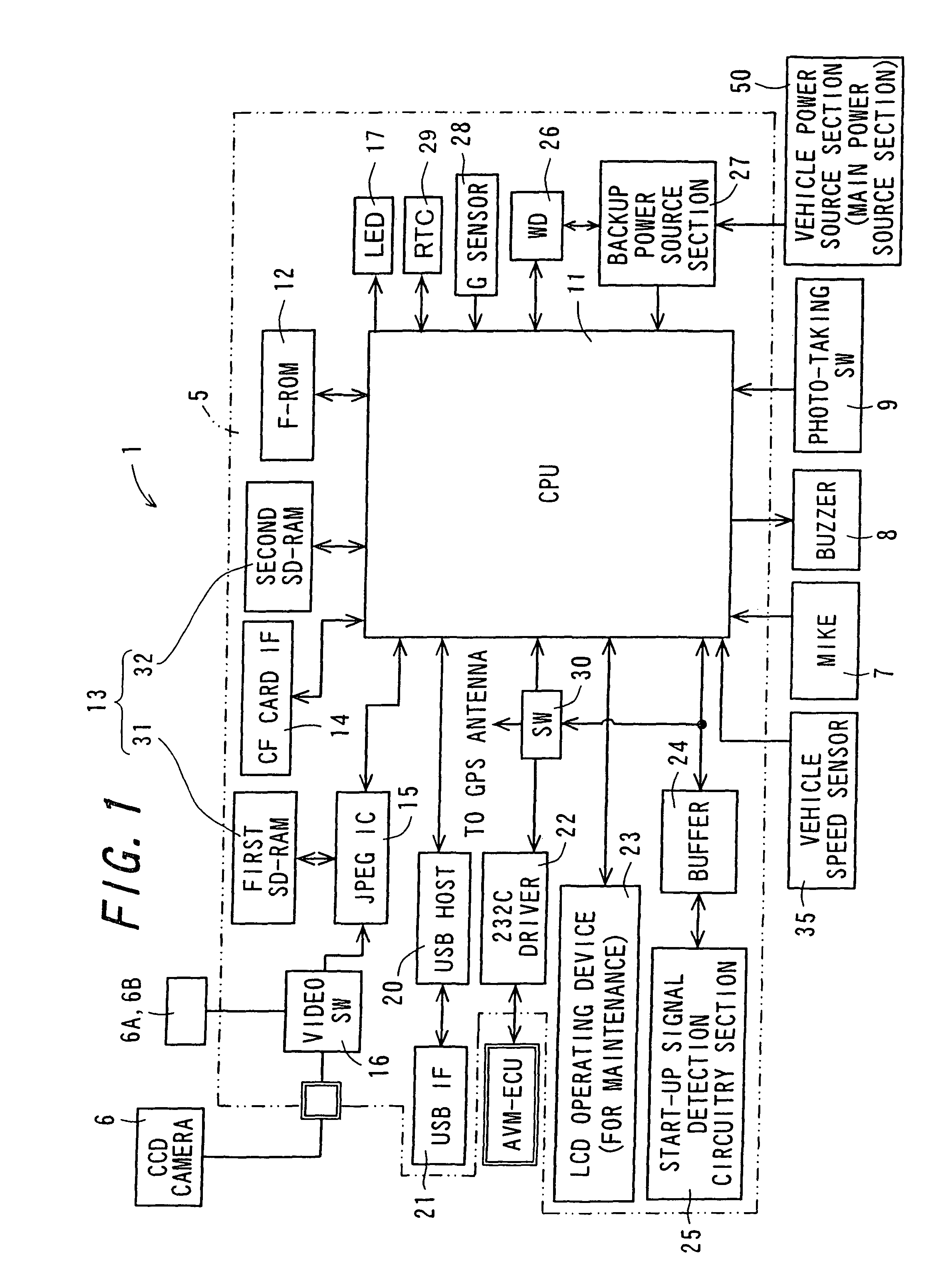 Vehicle information recording apparatus, program, and recording medium