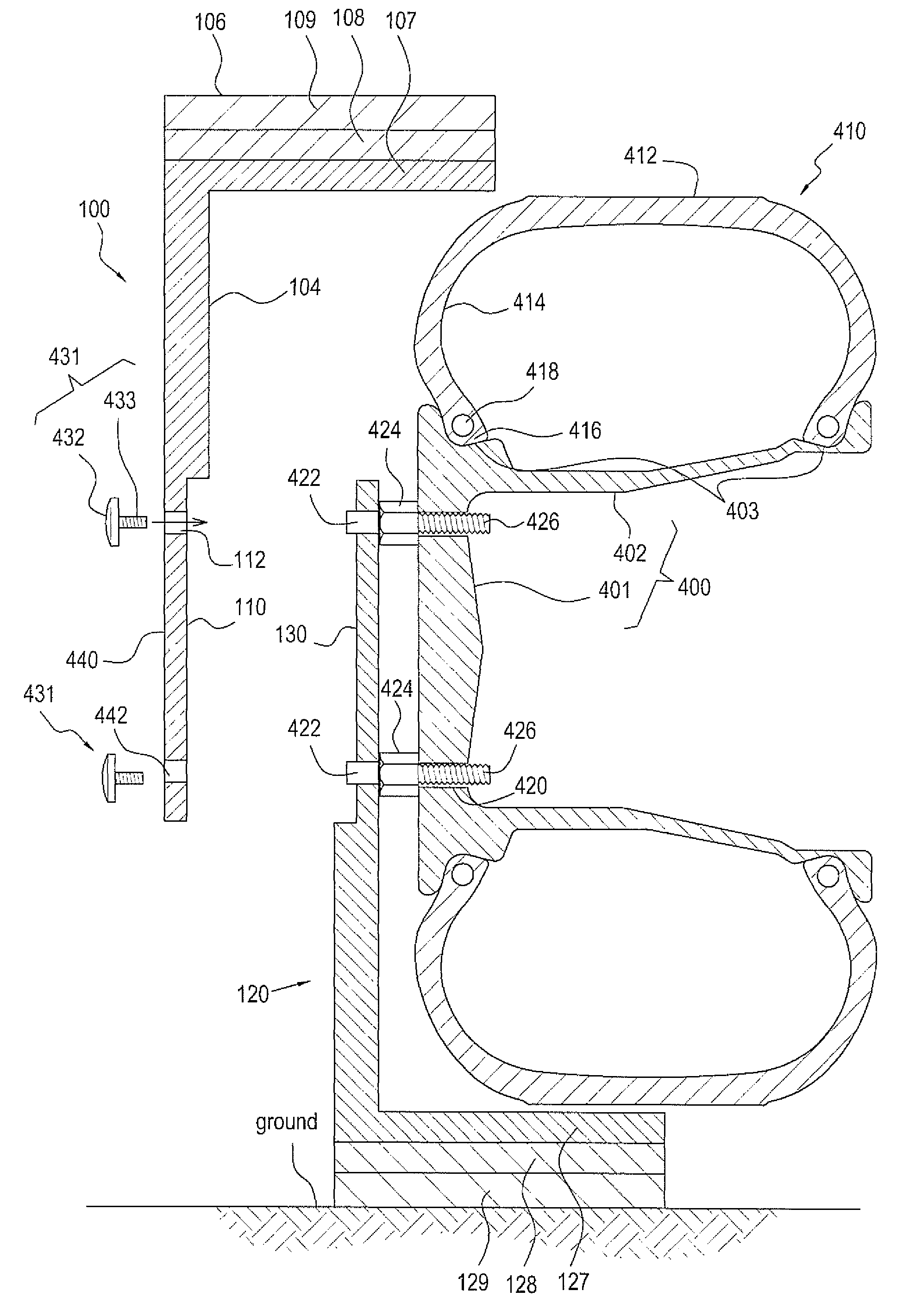 Spare tire assembly