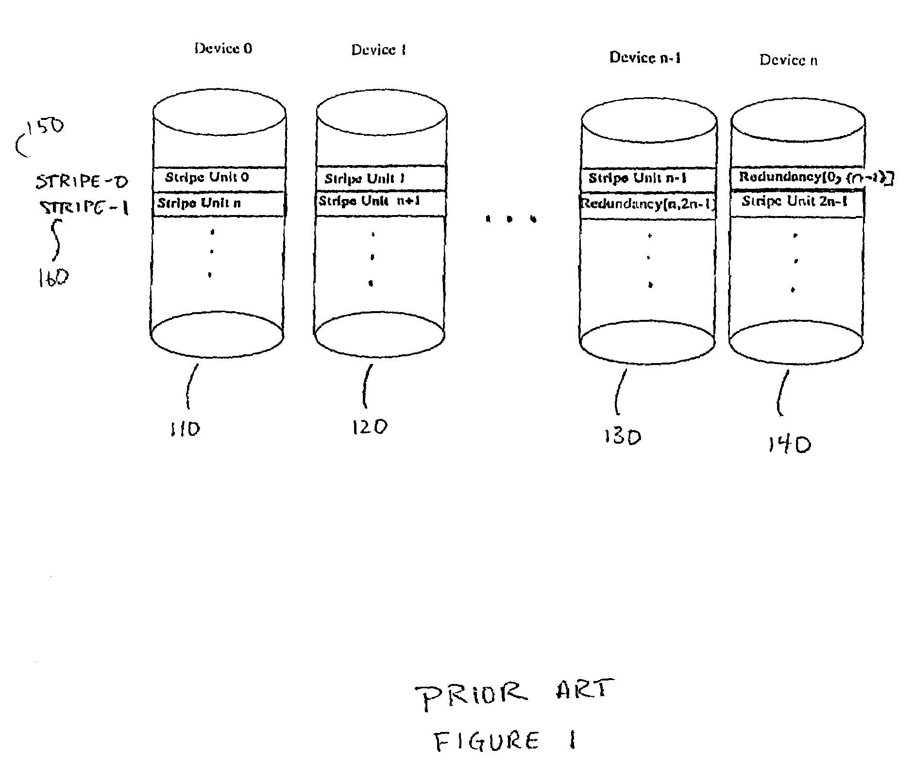 Method and apparatus for fast initialization of redundant arrays of storage devices