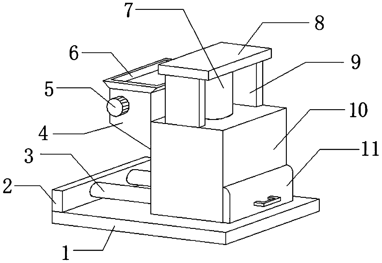 Garbage compression device used for environmental protection