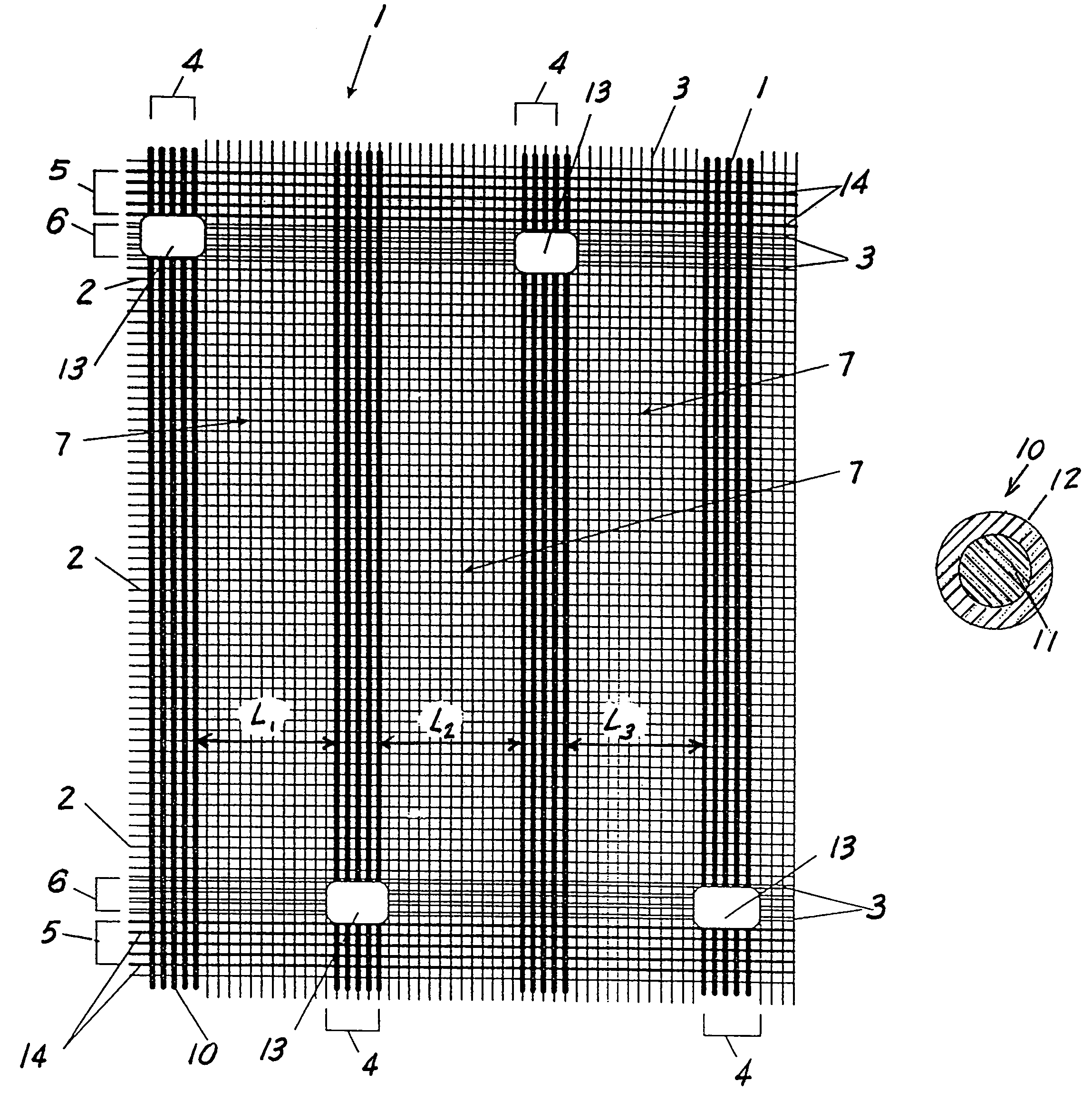 Electric heating cloth method