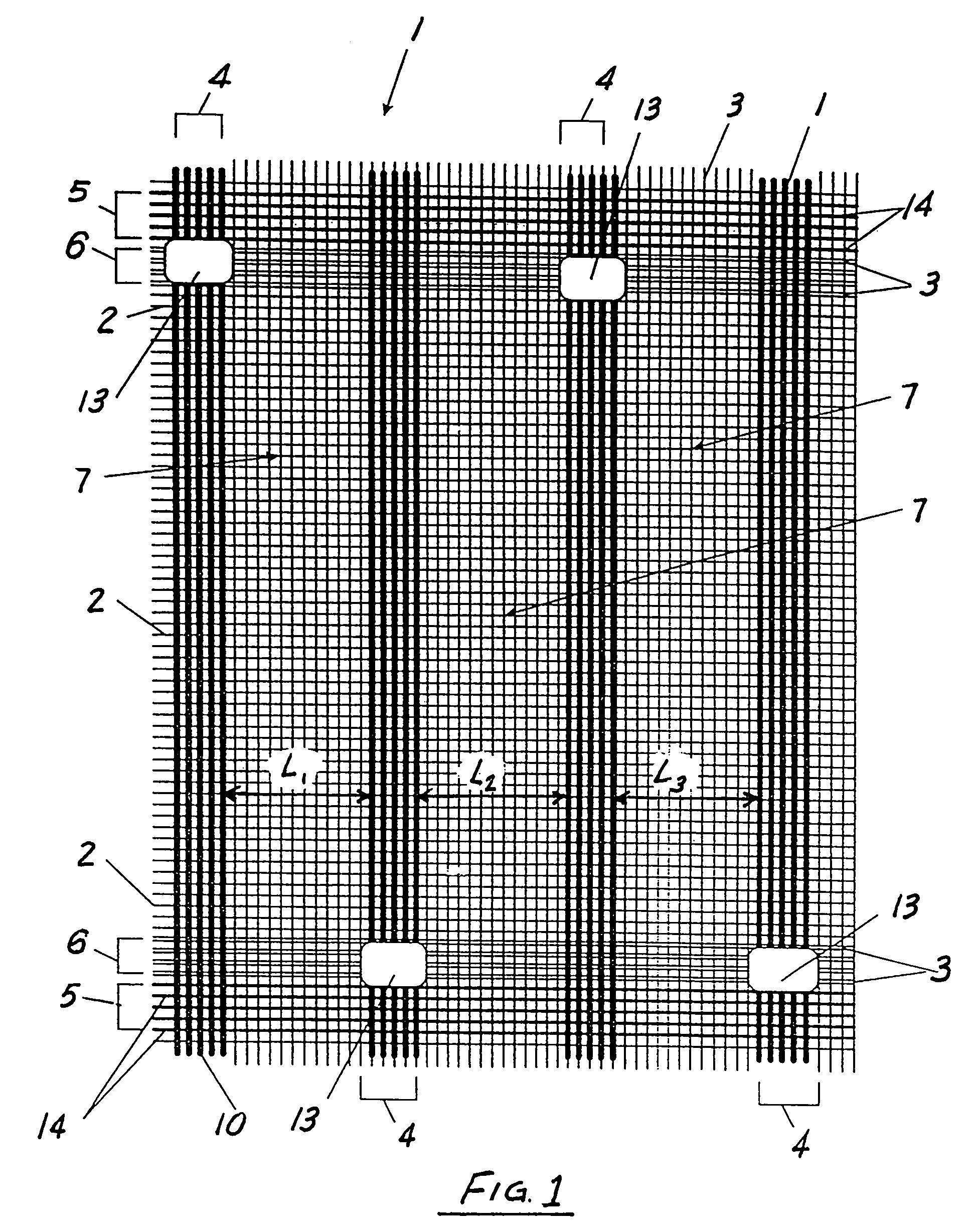 Electric heating cloth method