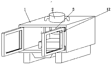 Surface cleaning device for mold machining