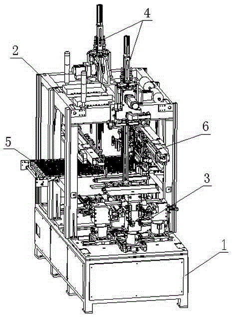 Full-automatic intelligent double-way box holding mechanism