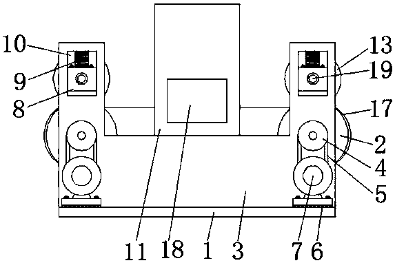 Wire damage degree detection device based on image processing