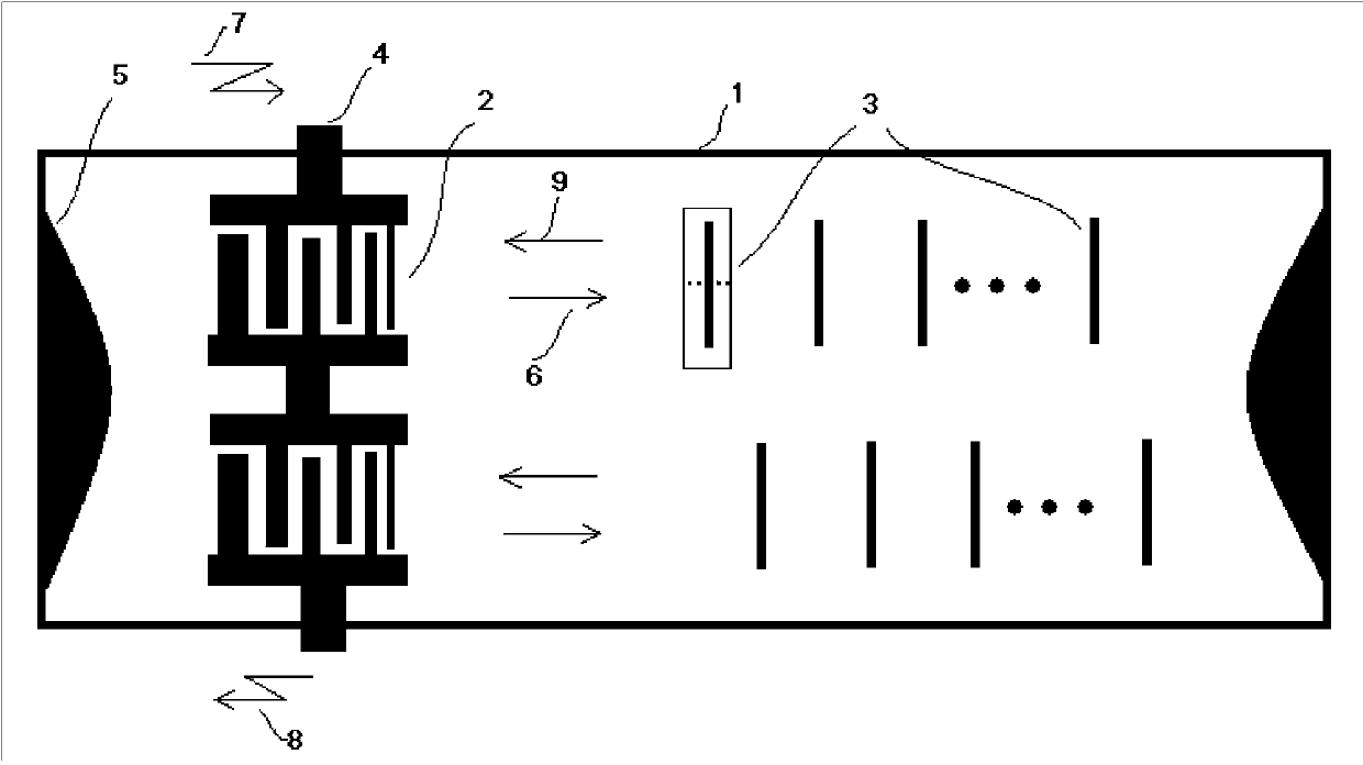 Large-capacity surface acoustic wave radio frequency tag