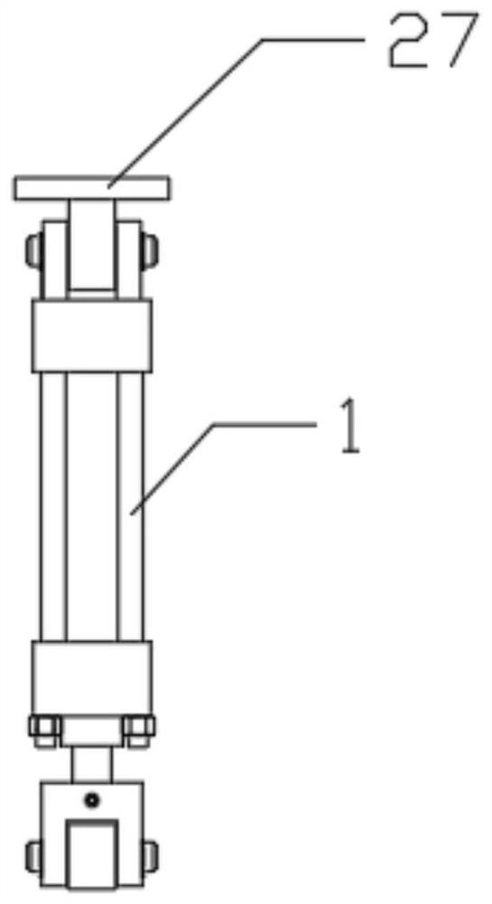 Automatically-controlled casting ladle plug rod opening and closing device