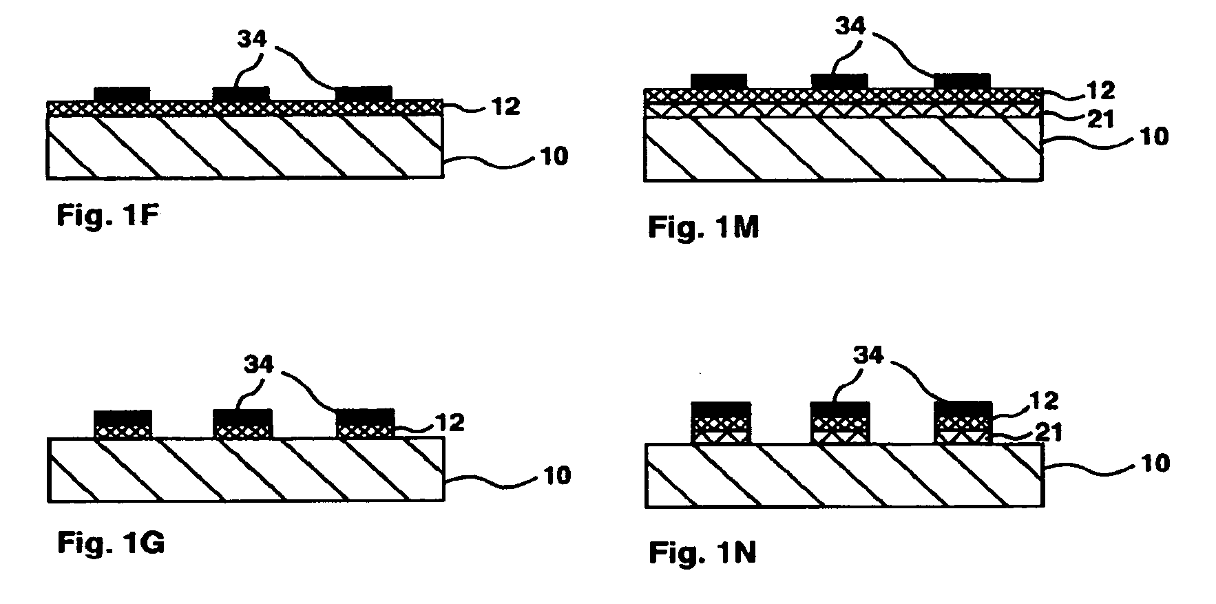 Partial Printing Of A Substrate Using Metallization