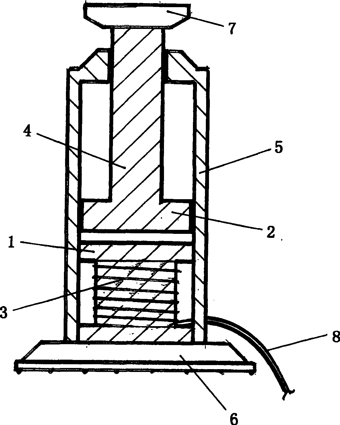 Magnetic force hoisting roof