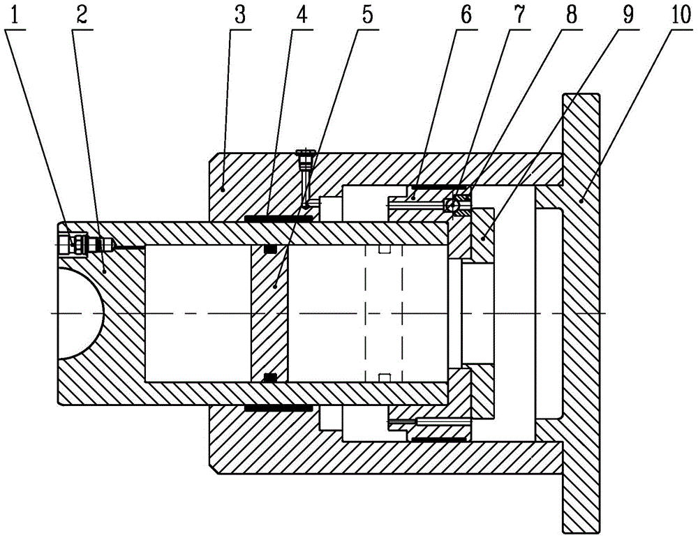 Buffer hydraulic cylinder