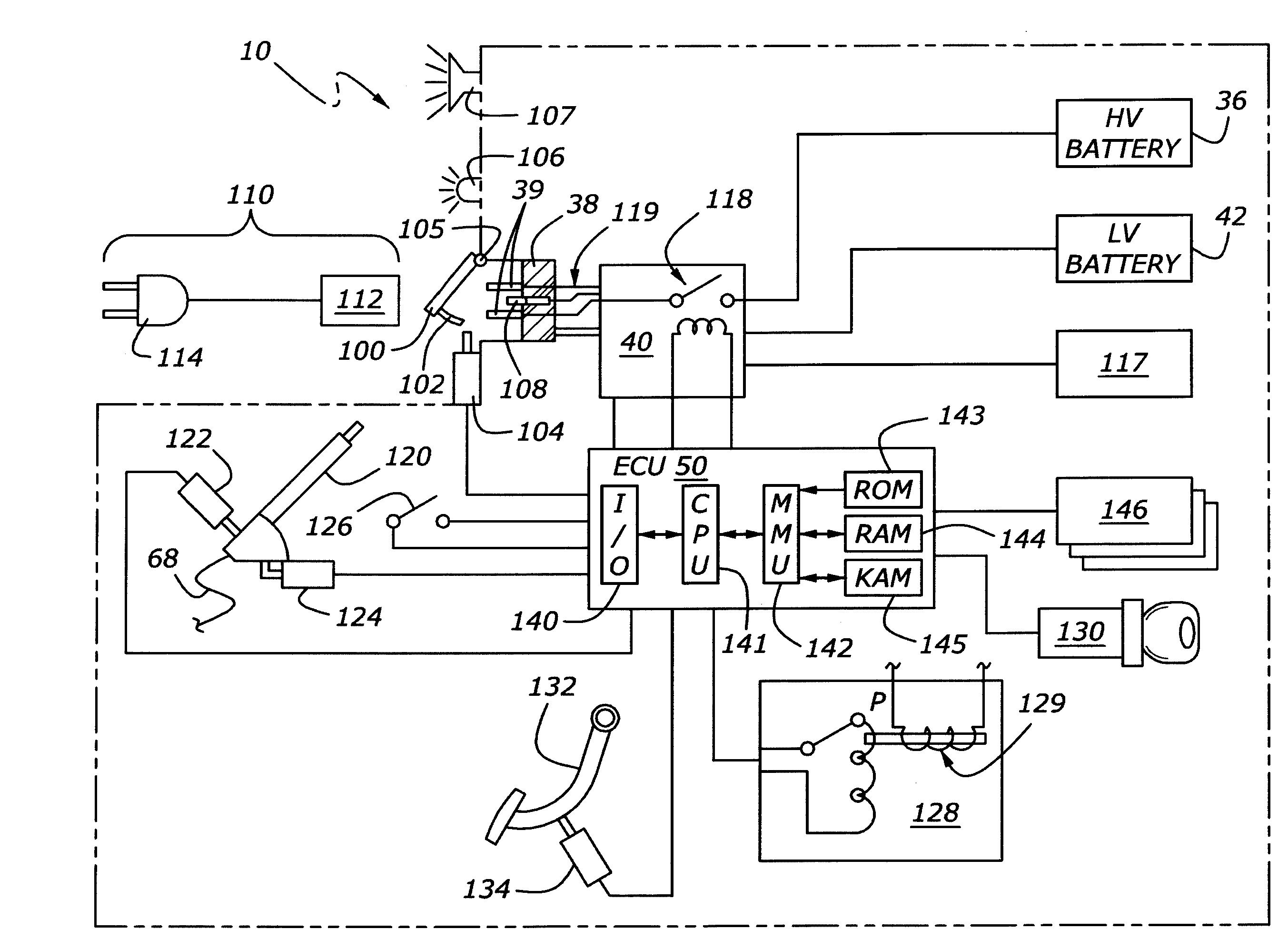 Method And System To Prevent Vehicle Driveaway During Battery Charging