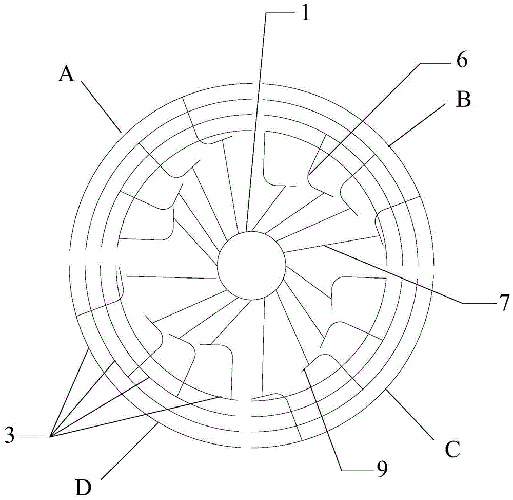 A leak detection device for blast furnace stave