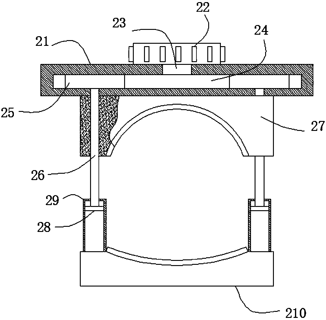 Neck fixing device for emergency surgery