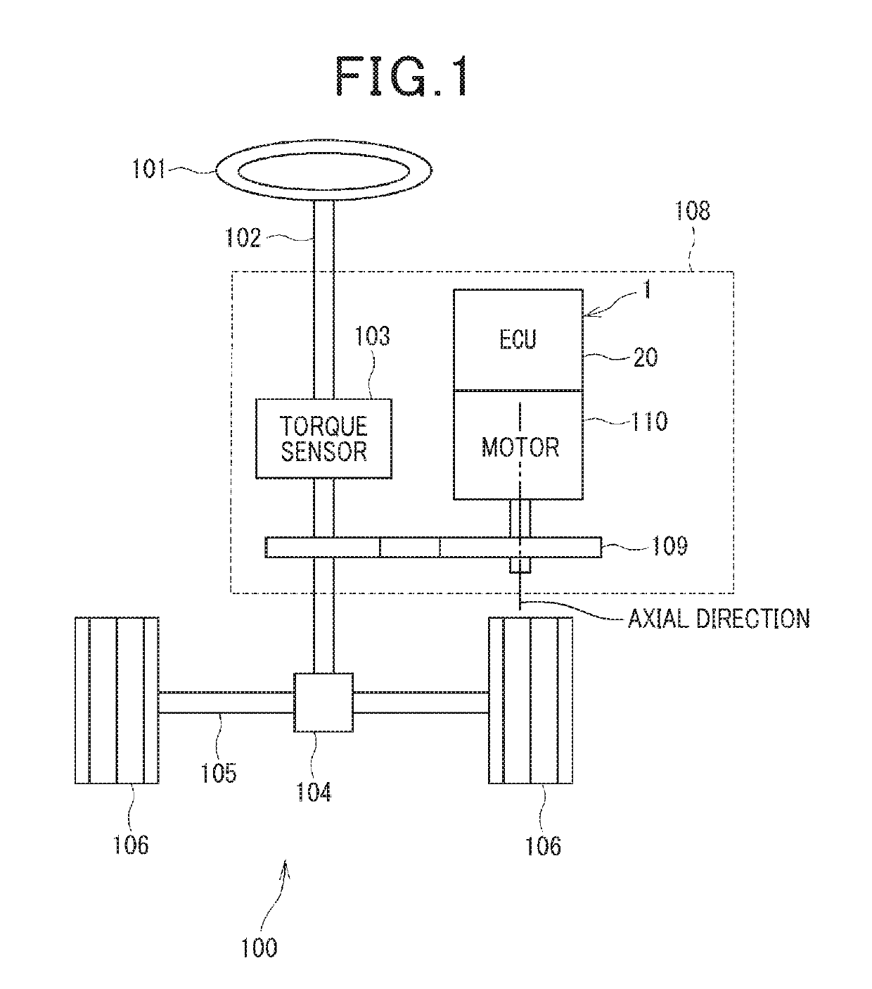 Drive apparatus and electric power steering apparatus using the same