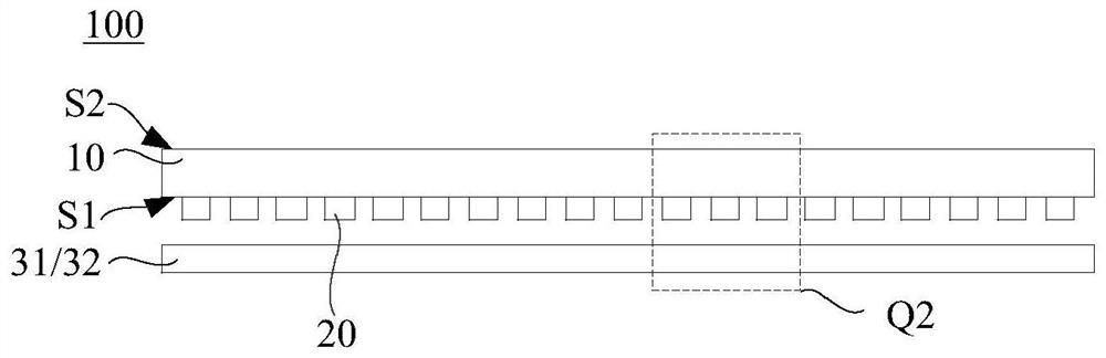 Light emitting structure, backlight module, display module and display device