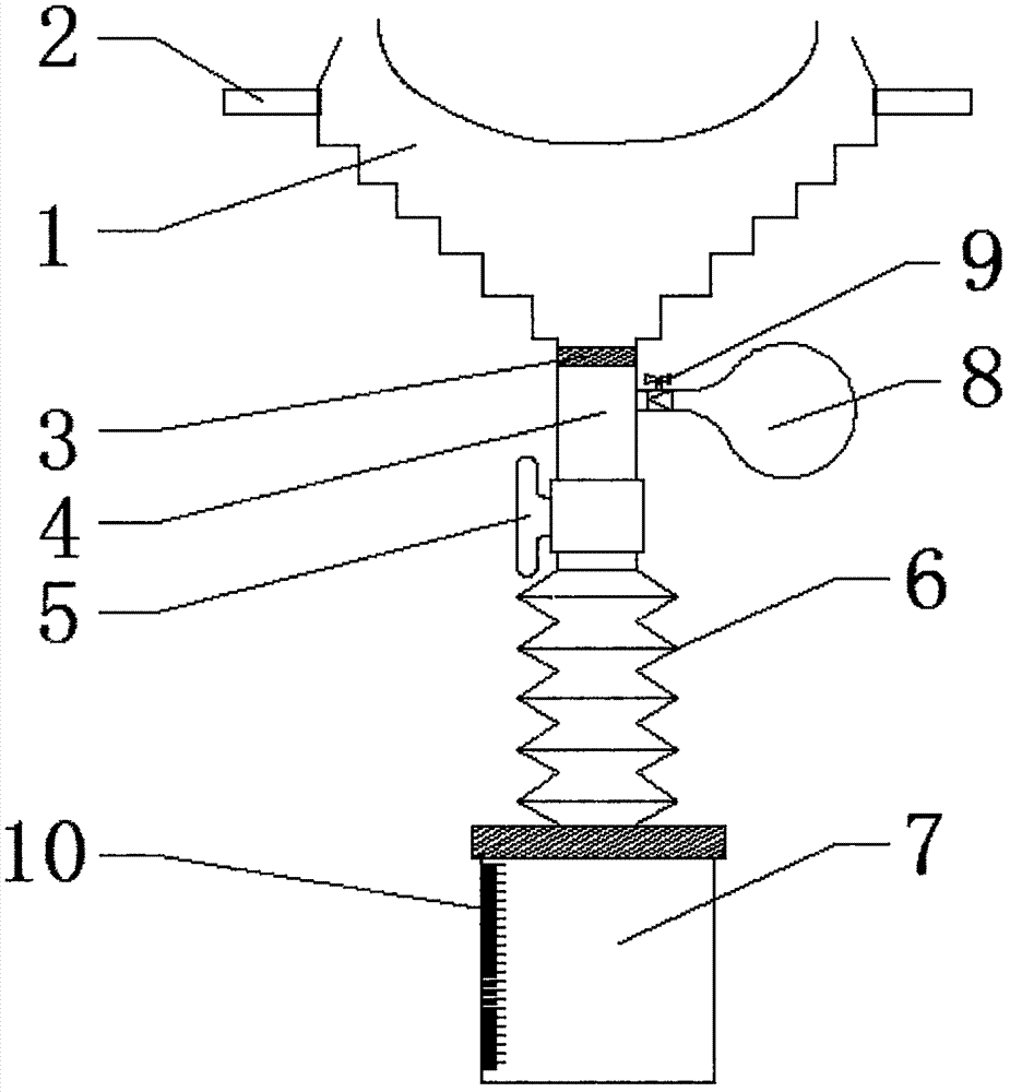 Disposable closed midstream urine retaining device