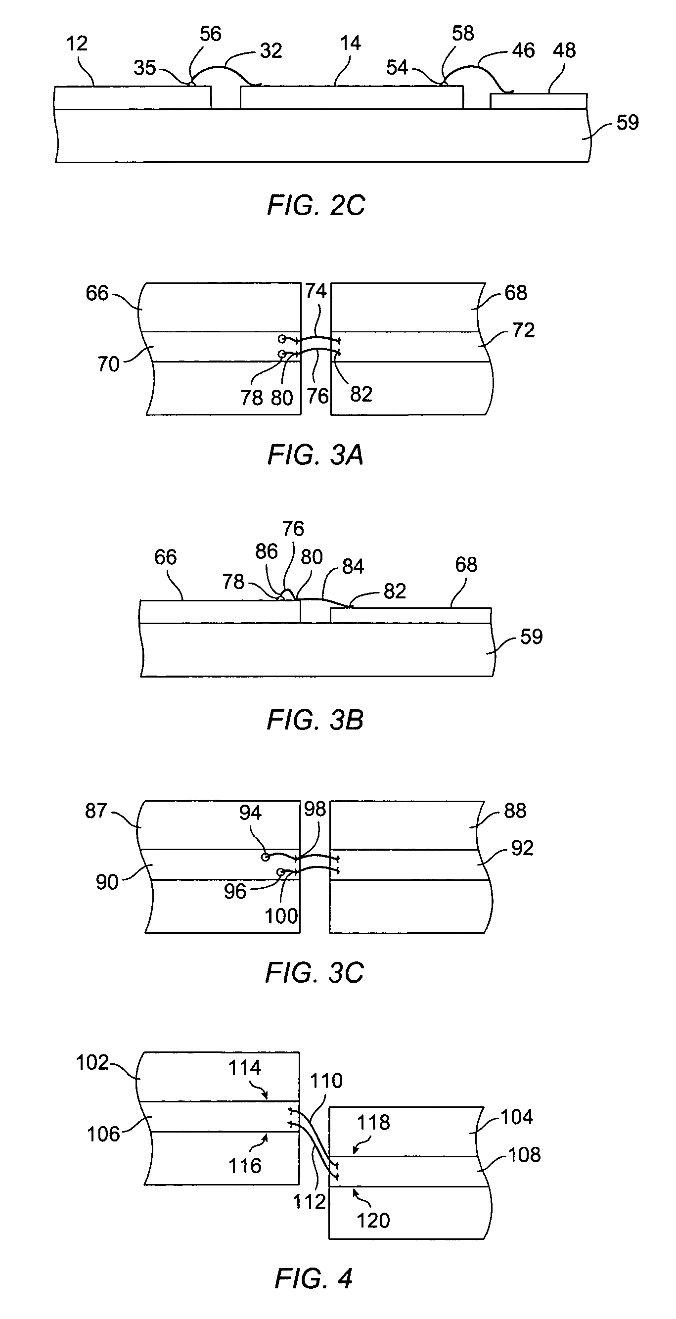 Electrical interconnection for high-frequency devices