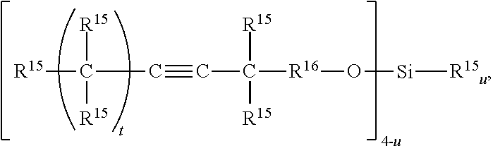 Light emitting device encapsulated with silicones and curable silicone compositions for preparing the silicones