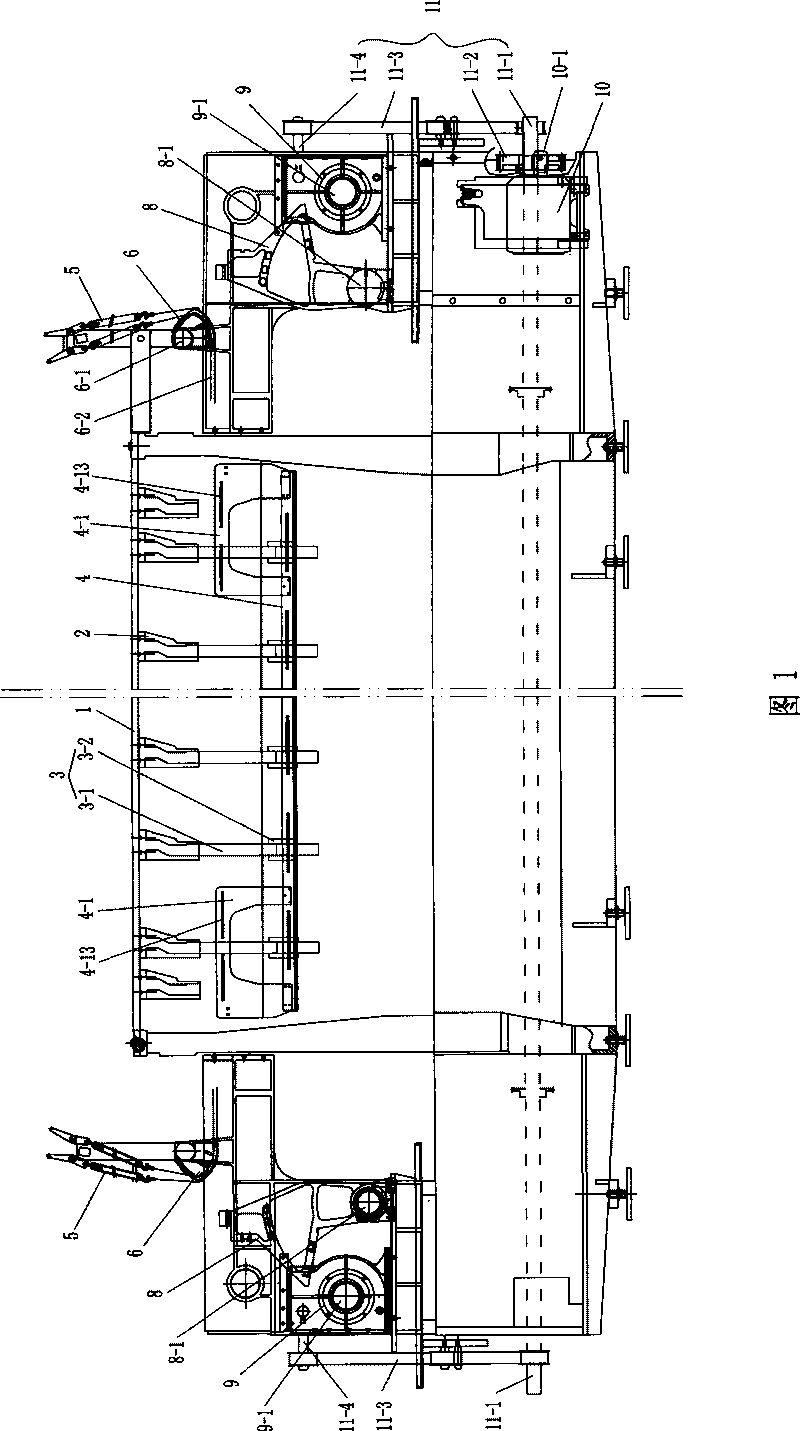 Warp loom guide bar assembly