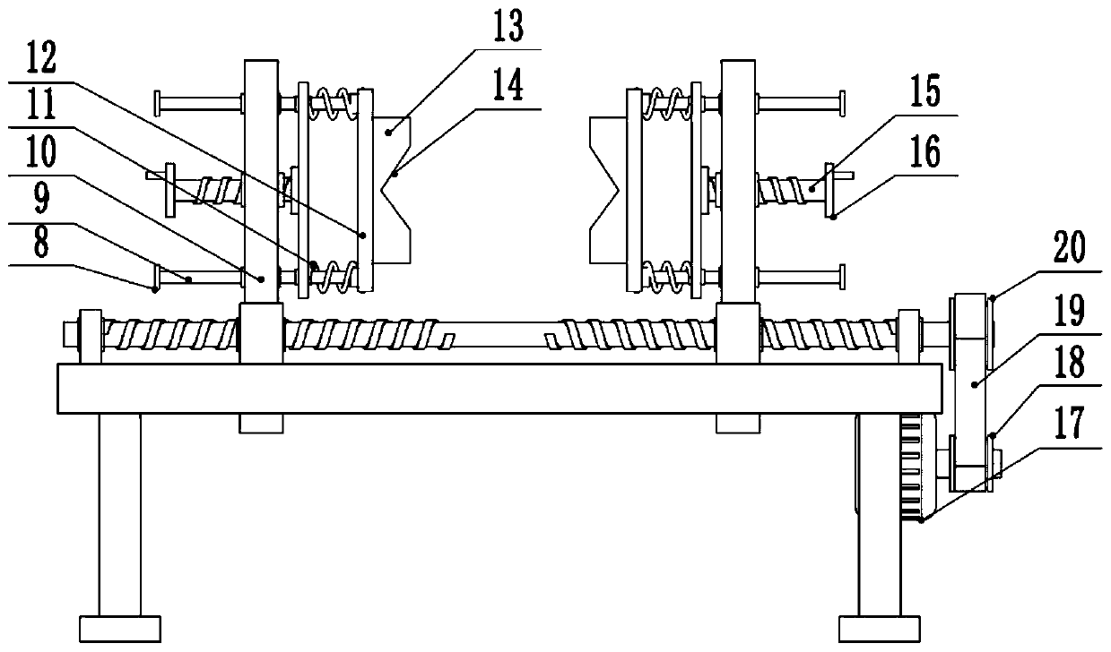 Clamping device with pressure sensor