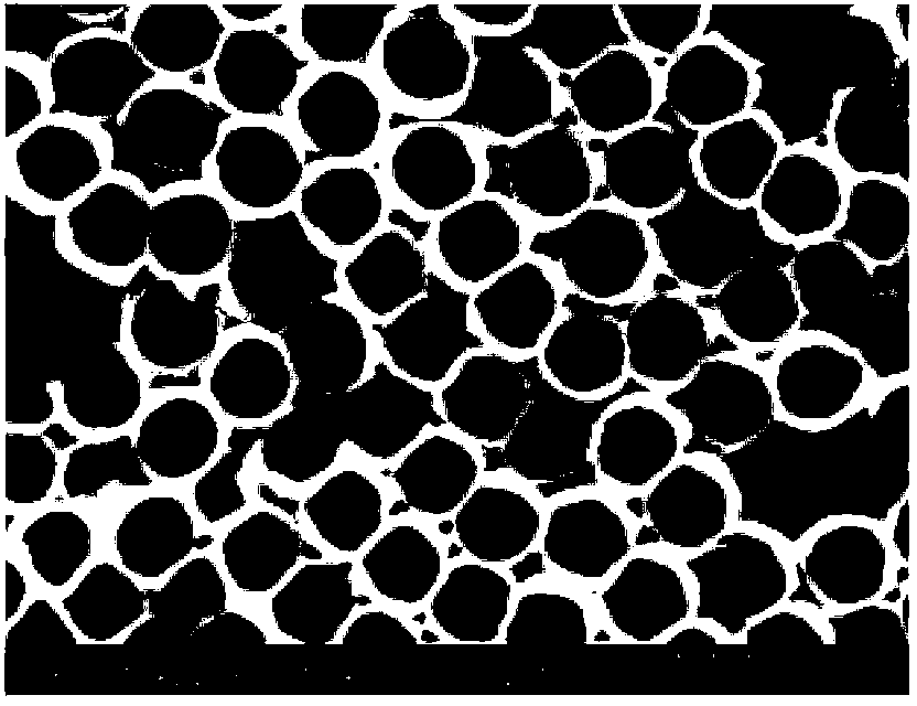 Method used for preparing TiO2/Cu2O nano heterojunction by composite mask method