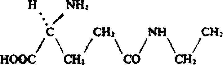 Food containing theanine