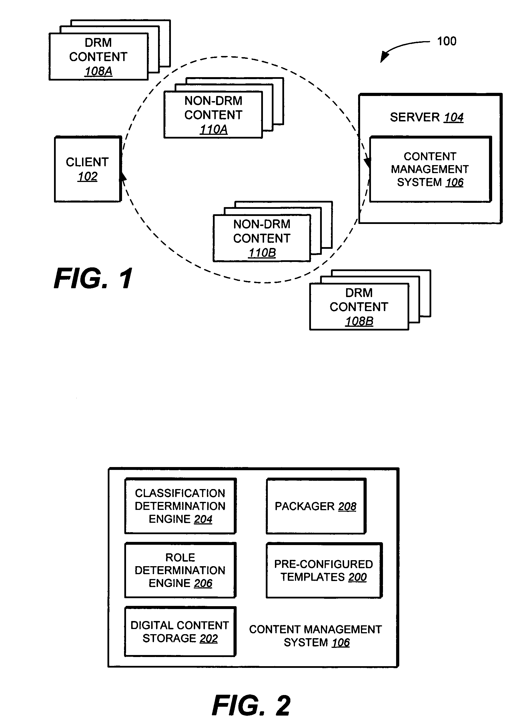 Method and apparatus for managing digital content in a content management system