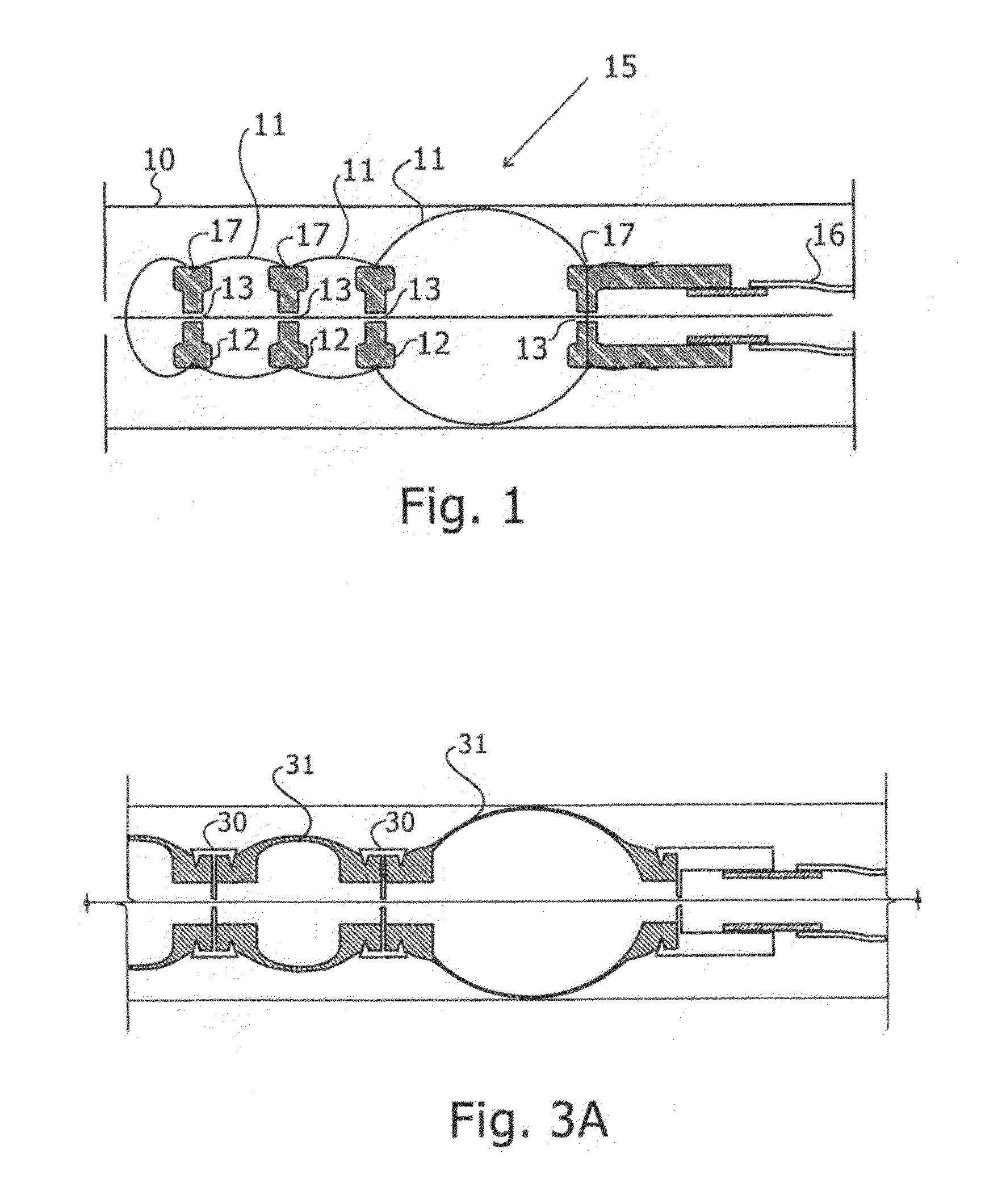 Tip propelled device for motion through a passage