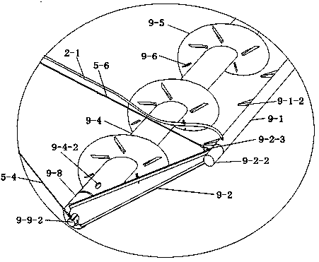 River and lake sediment in-situ loosening remediation system and using method thereof