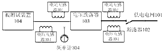 Multi-gear transformer type voltage drop device