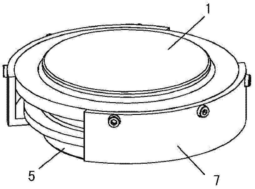 Sliding filling block for accurately positioning large part