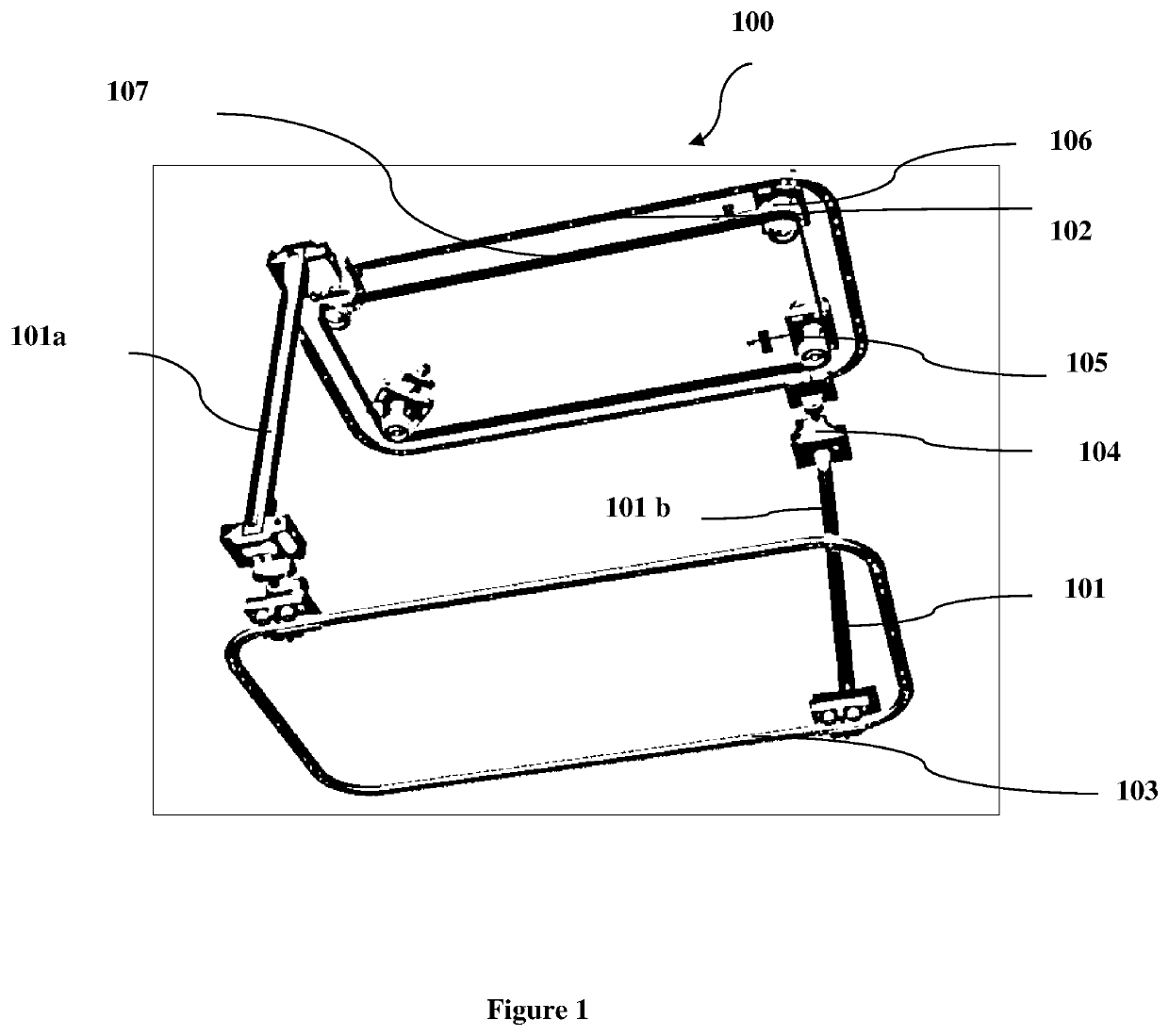 Apparatus for powder deposition mechanism in an additive manufacturing process