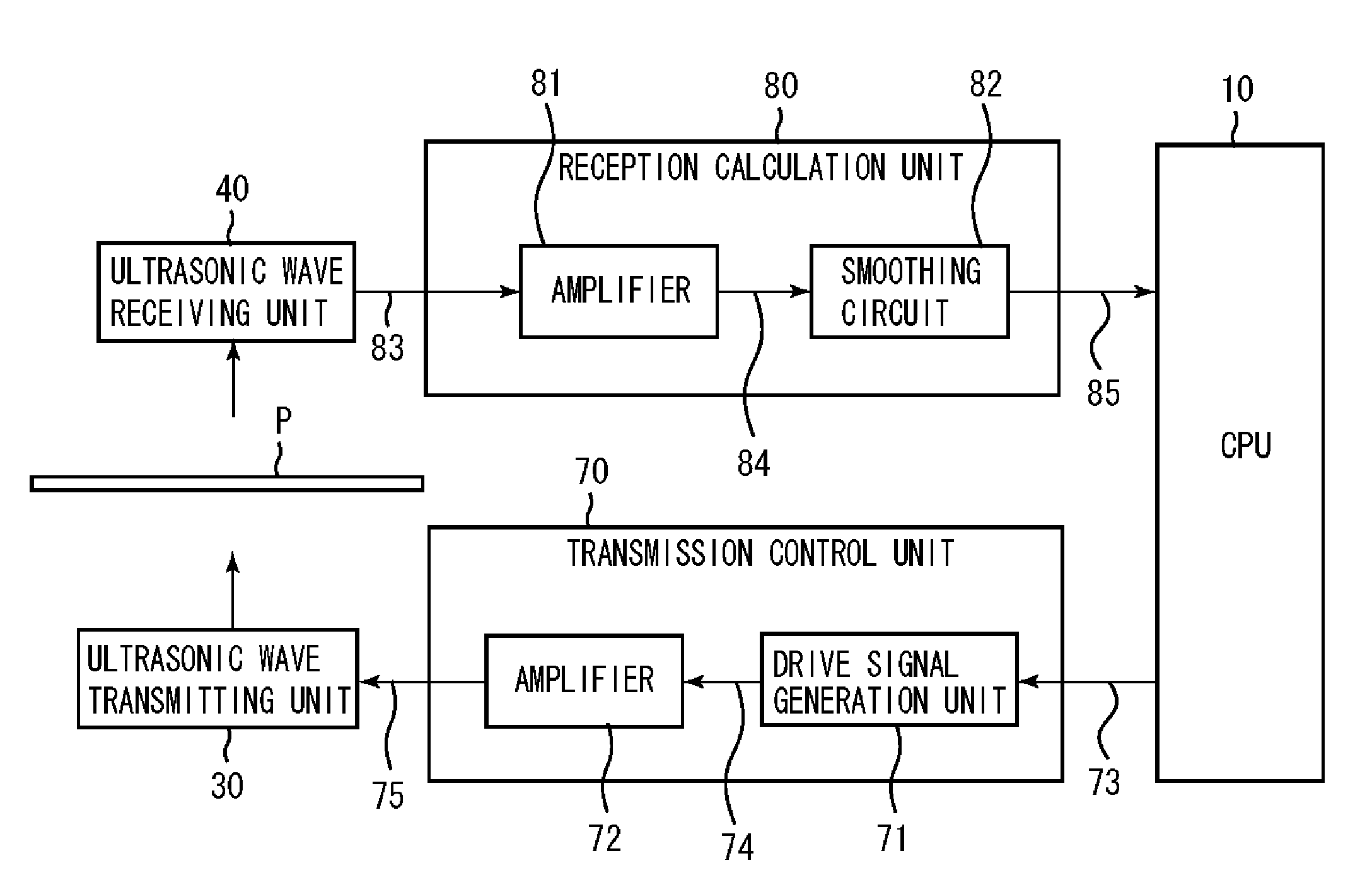 Grammage detection sensor of recording medium and image forming apparatus