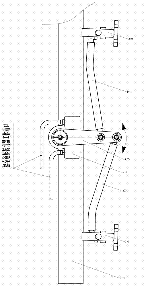 Full-hydraulic steering system of double front-axle passenger step