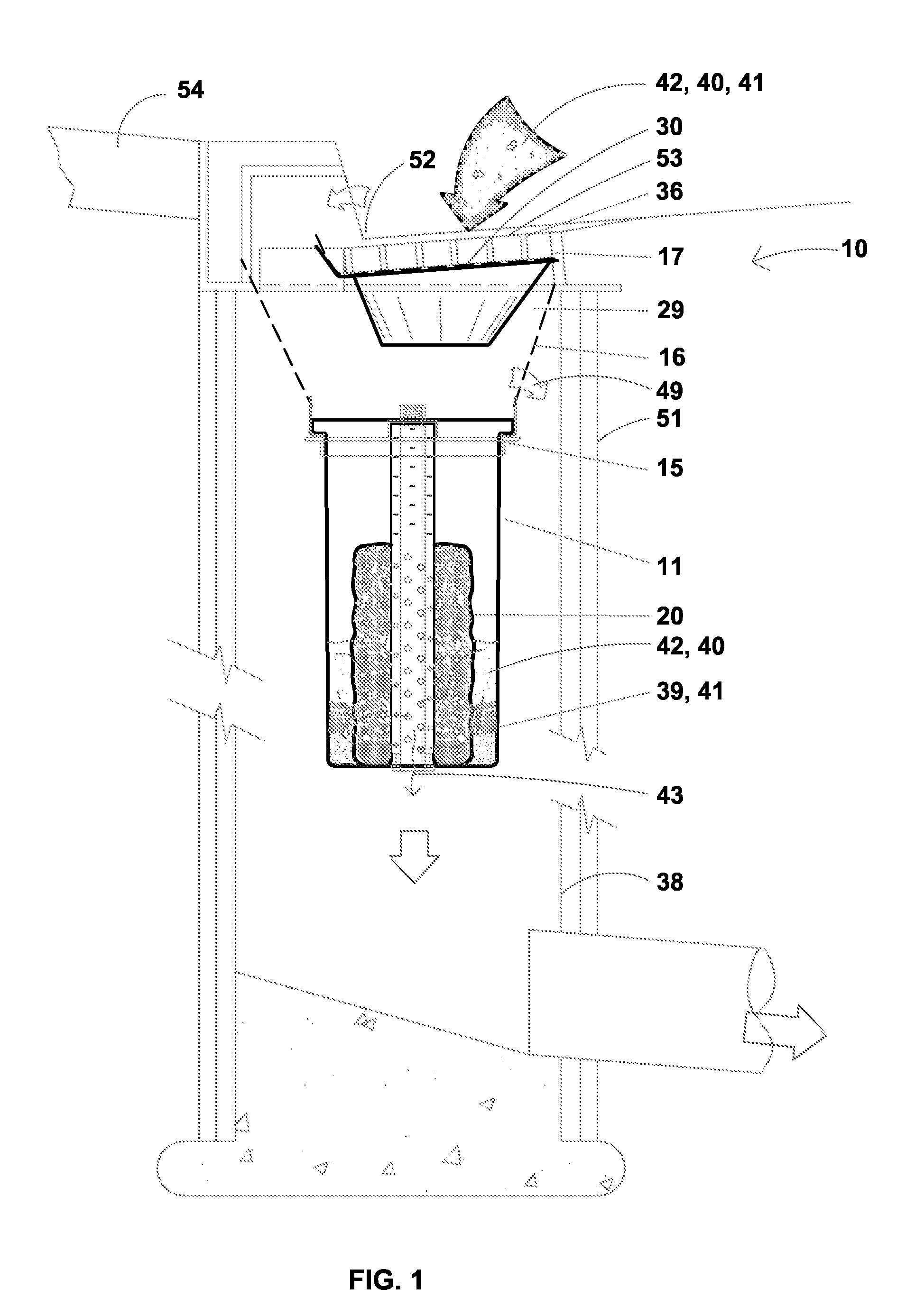 Catch basin filter absorber apparatus and method for water decontamination