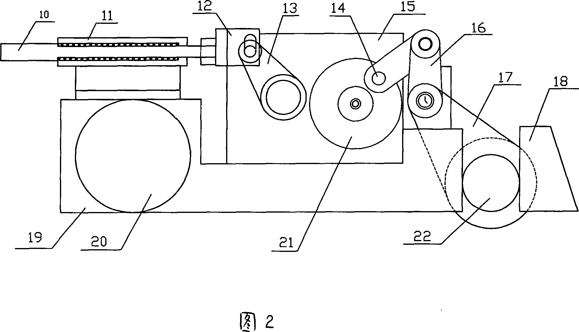 Non-middle-frusta steel gate capable of lodging