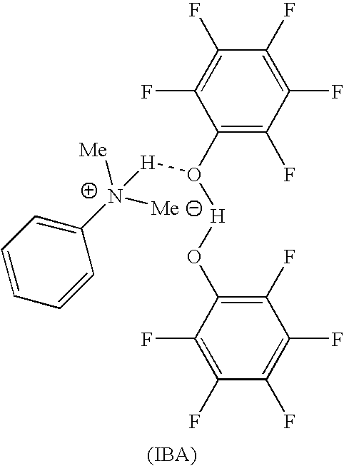 Catalyst activators, processes for making same, and use thereof in catalysts and polymerization of olefins