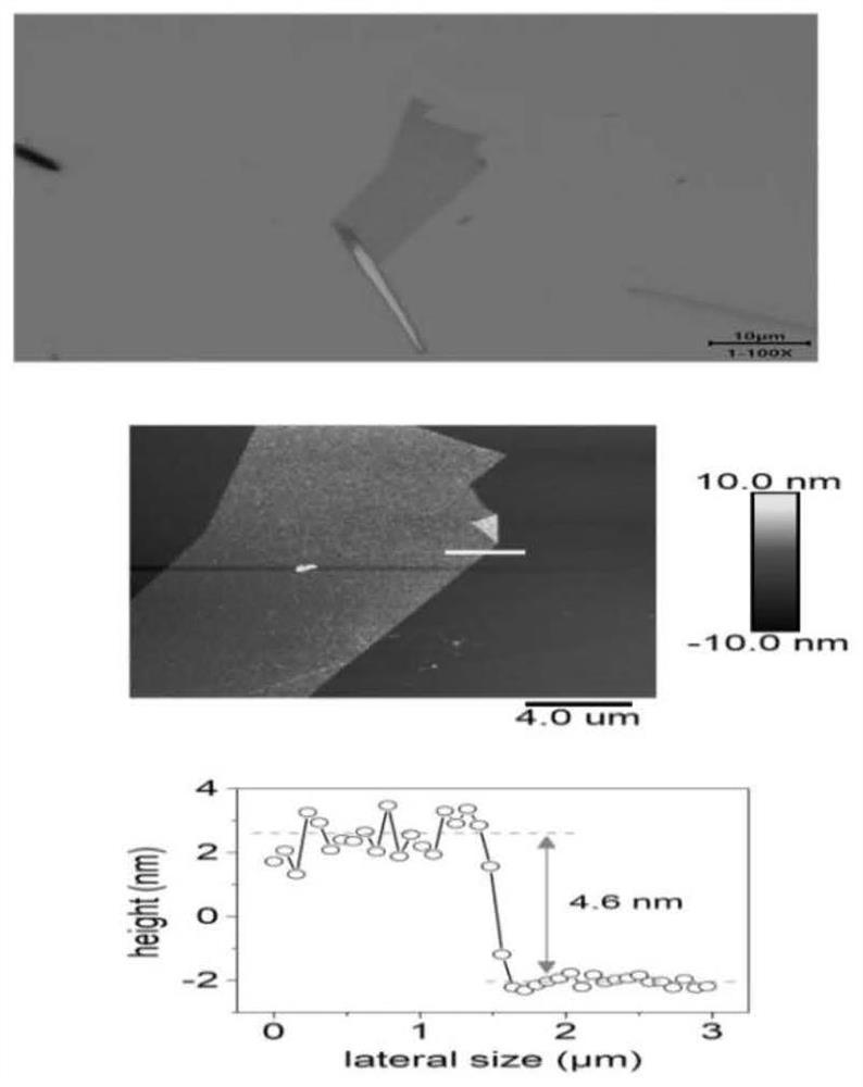 Preparation method of rapidly-thinned single-element tellurene two-dimensional material